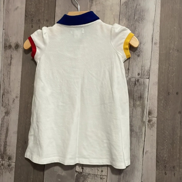 Ralph Lauren baby toddler dress polo white sleeveless - Picture 4 of 5